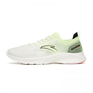 Anta Flash Lite 3.0 2021 Summer Super Light Running Shoes - White/Fluorescent Green