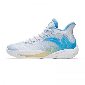 Anta Klay Thompson The Mountain 2.0 Mid Outfield Basketball Shoes - White/Blue
