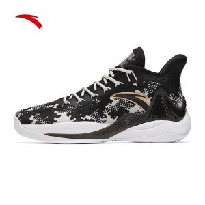 Anta Klay Thompson The Mountain 2.0 Mid Outfield Basketball Shoes - Black/Gray