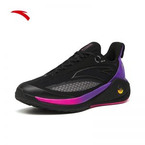 Anta C37 3.0 Nitrospeed Soft Men's Running Shoes - Black/Purple/Red